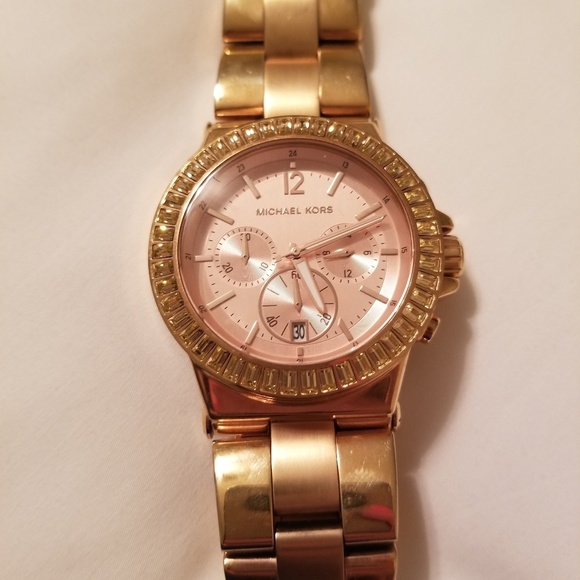 Michael Kors Jewelry - Michael Kors Rose Gold Oversized Womens watch